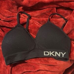 DKNY Charcoal padded Bralette